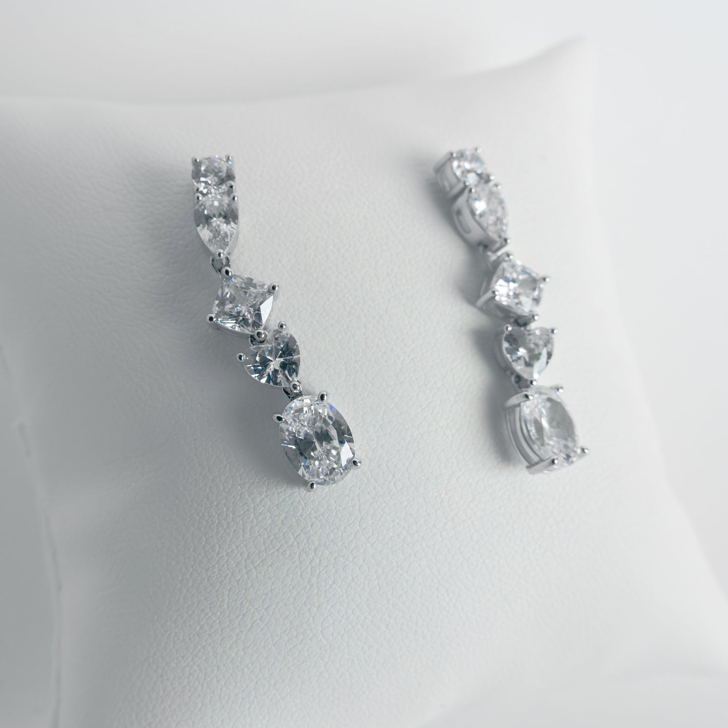Earrings Italian Silver - Sparkling