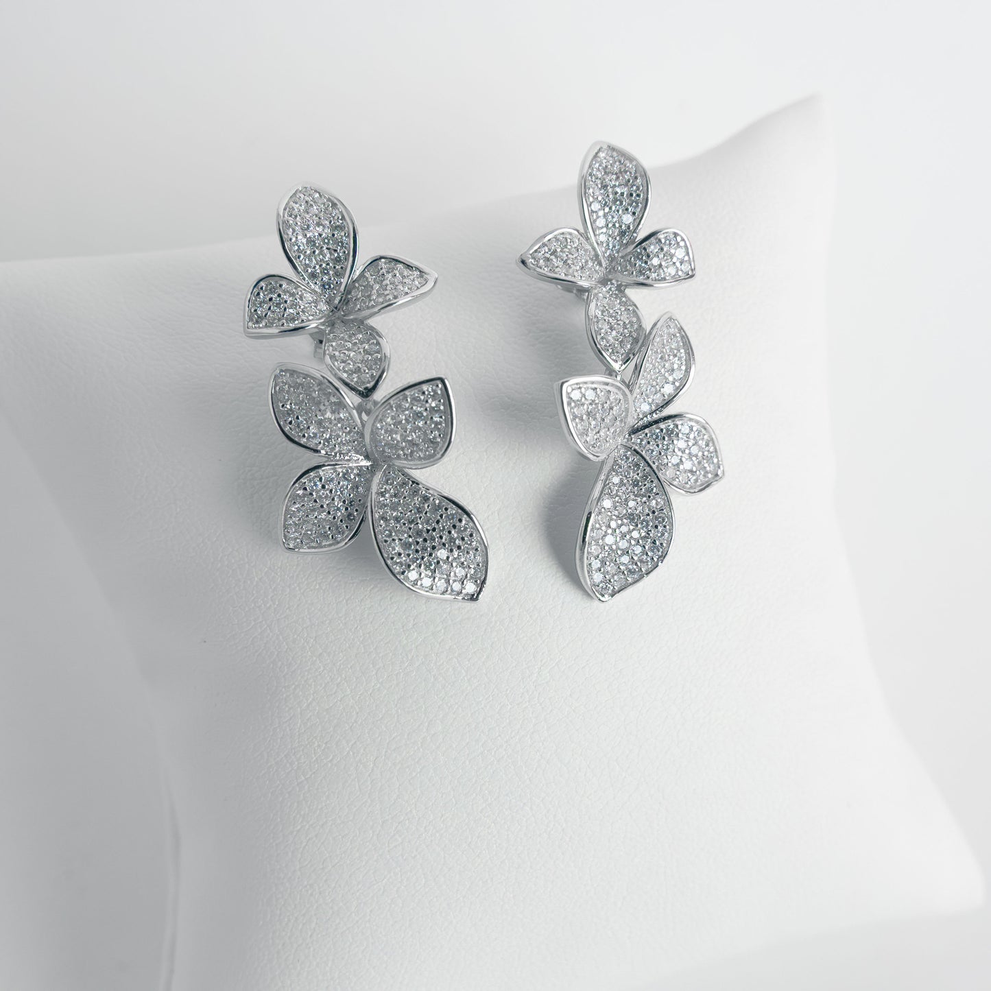 Italian Sterling Silver - Flower design