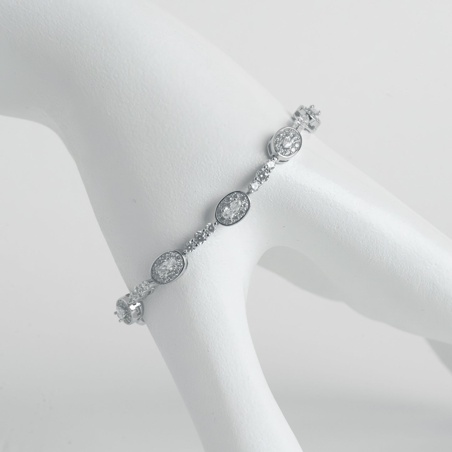 Italian Sterling Silver Silver Bracelet