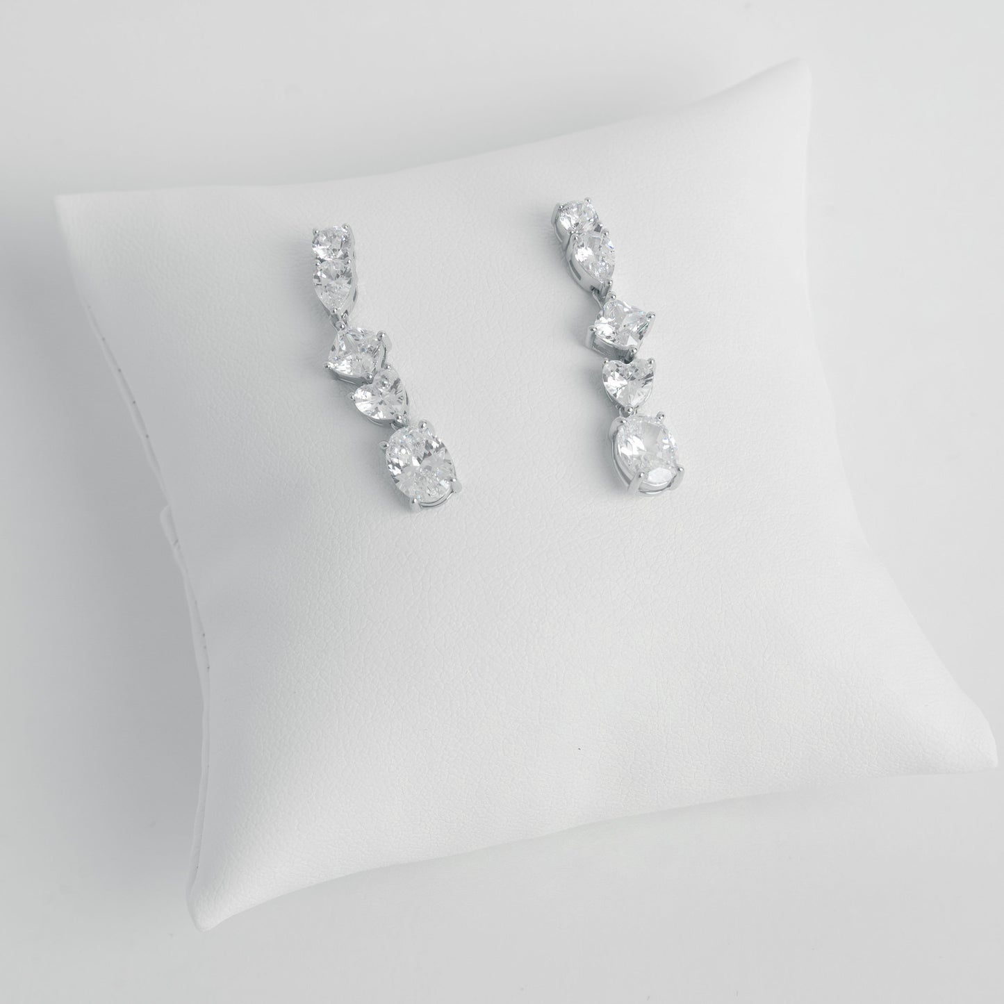 Earrings Italian Silver - Sparkling
