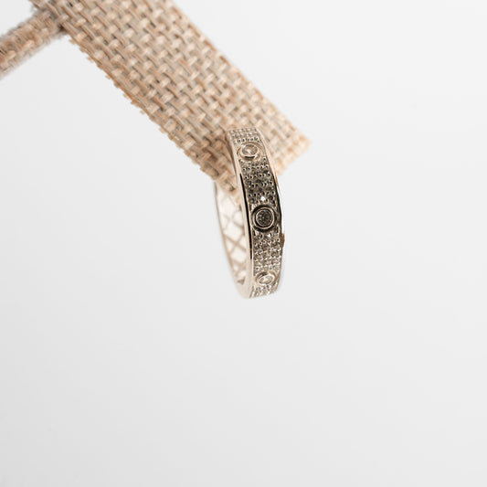 Italian Sterling Silver Gold Plated Earrings