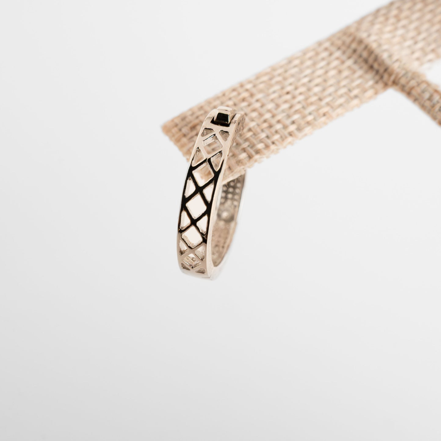 Italian Sterling Silver Gold Plated Earrings