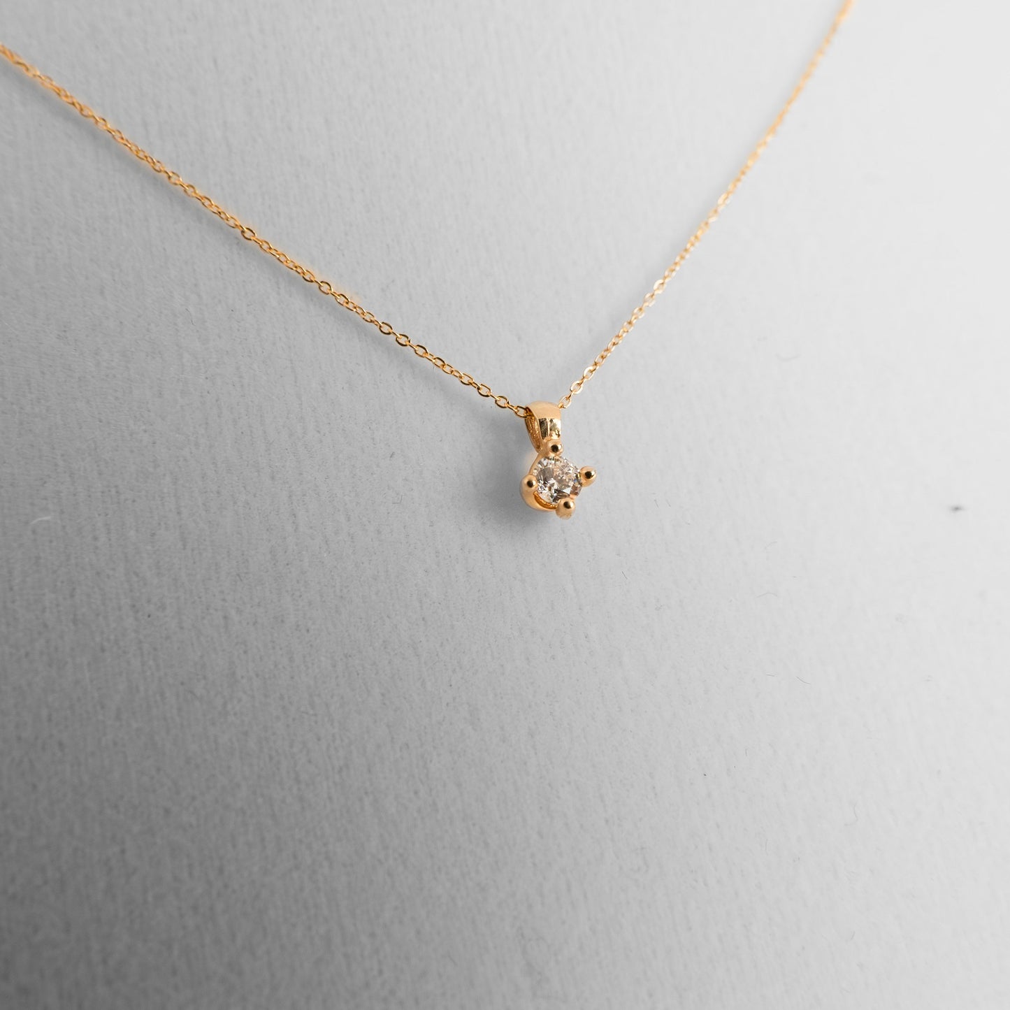 14k Gold Necklace small