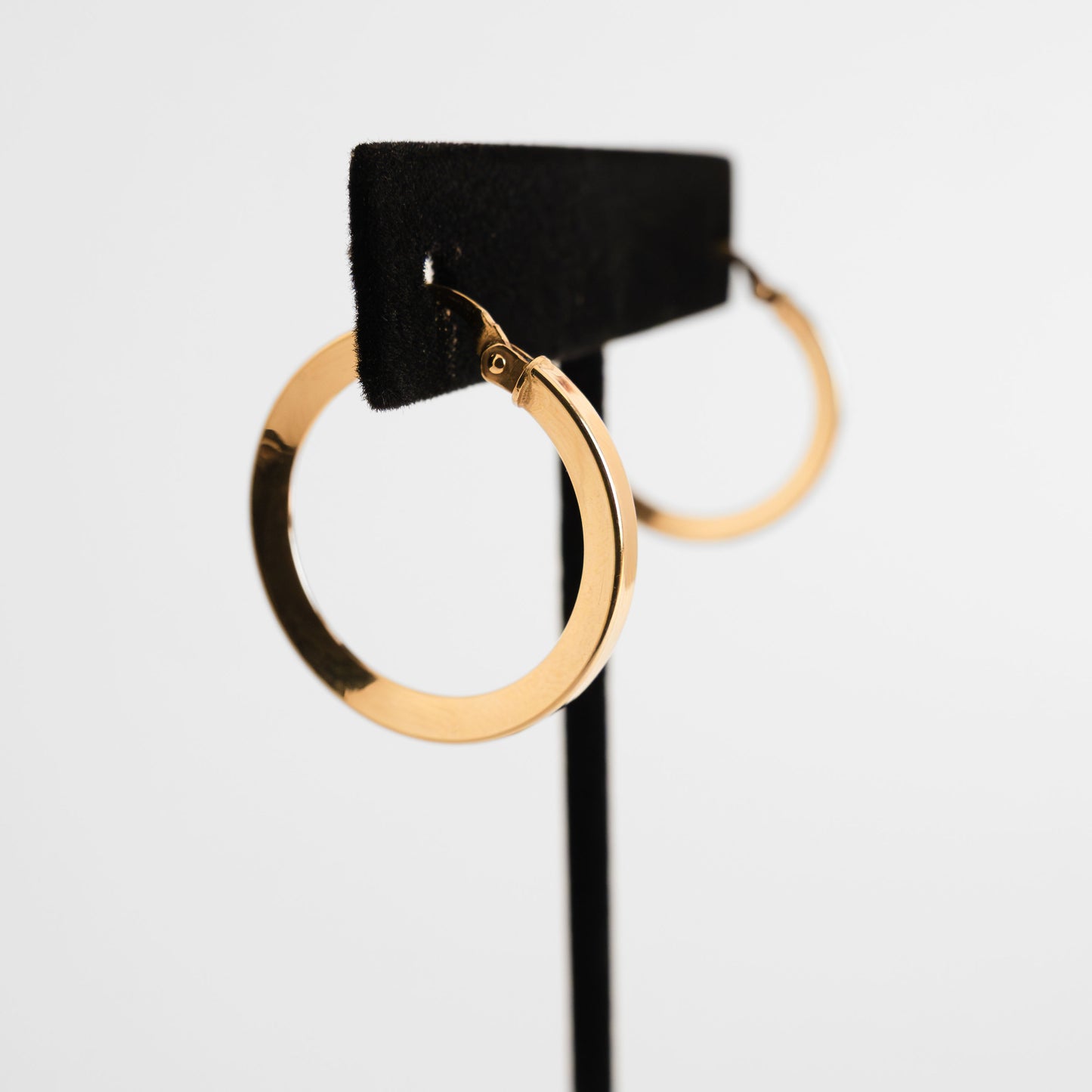 Earrings 14k Gold Hoop M