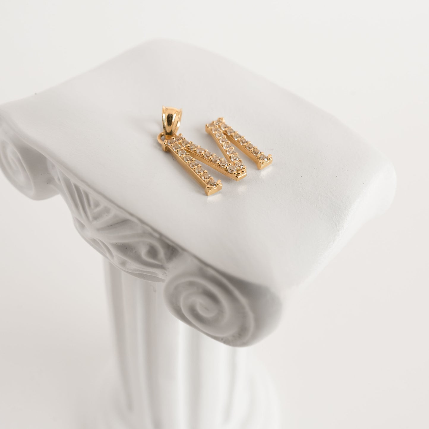 14k Gold Letters Charm