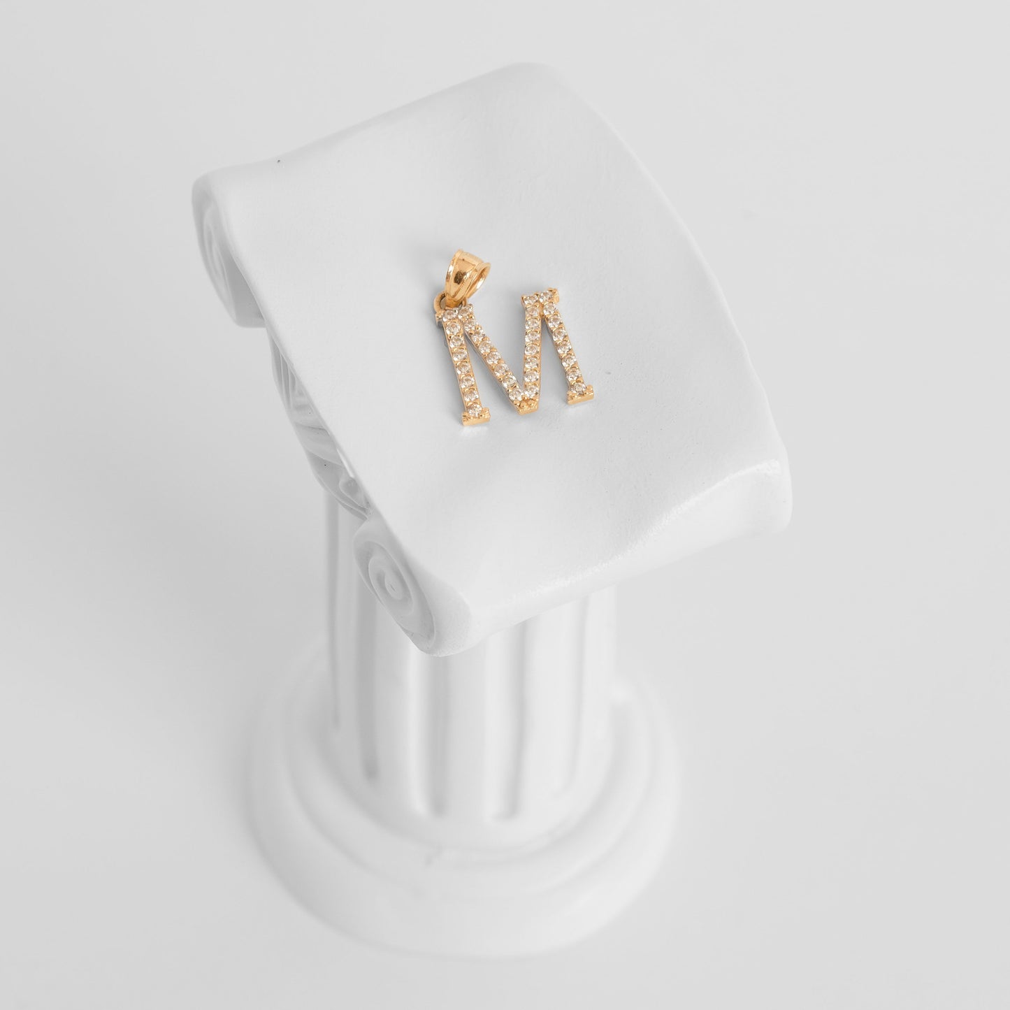 14k Gold Letters Charm