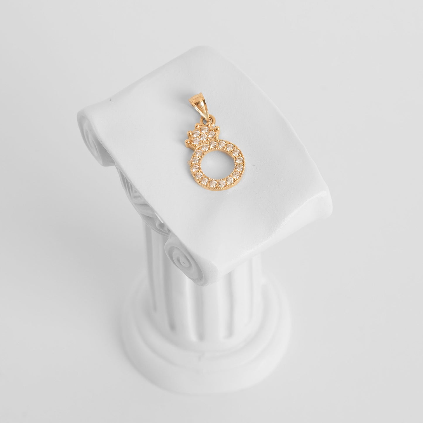 14k Gold Letters Charm