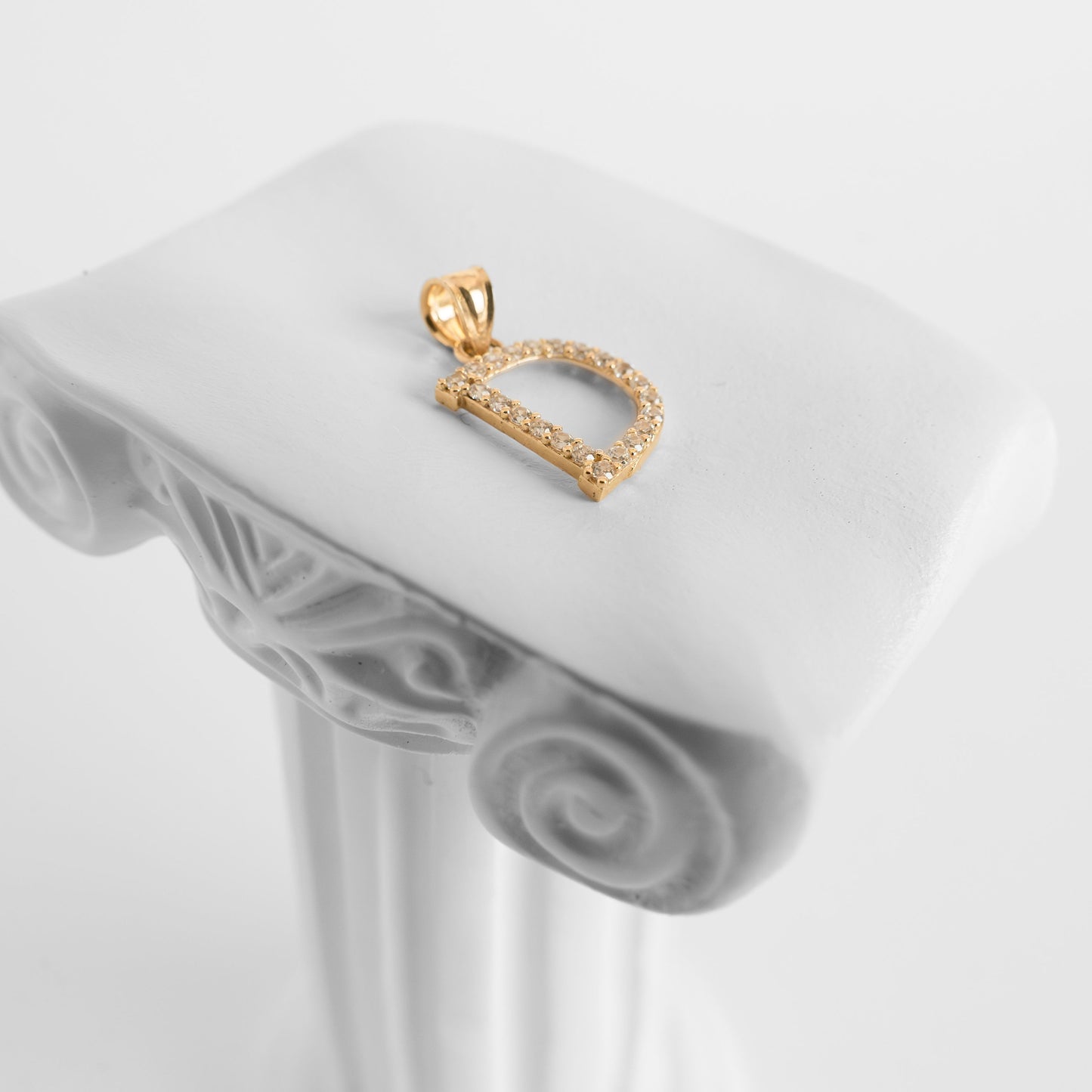 14k Gold Letters Charm