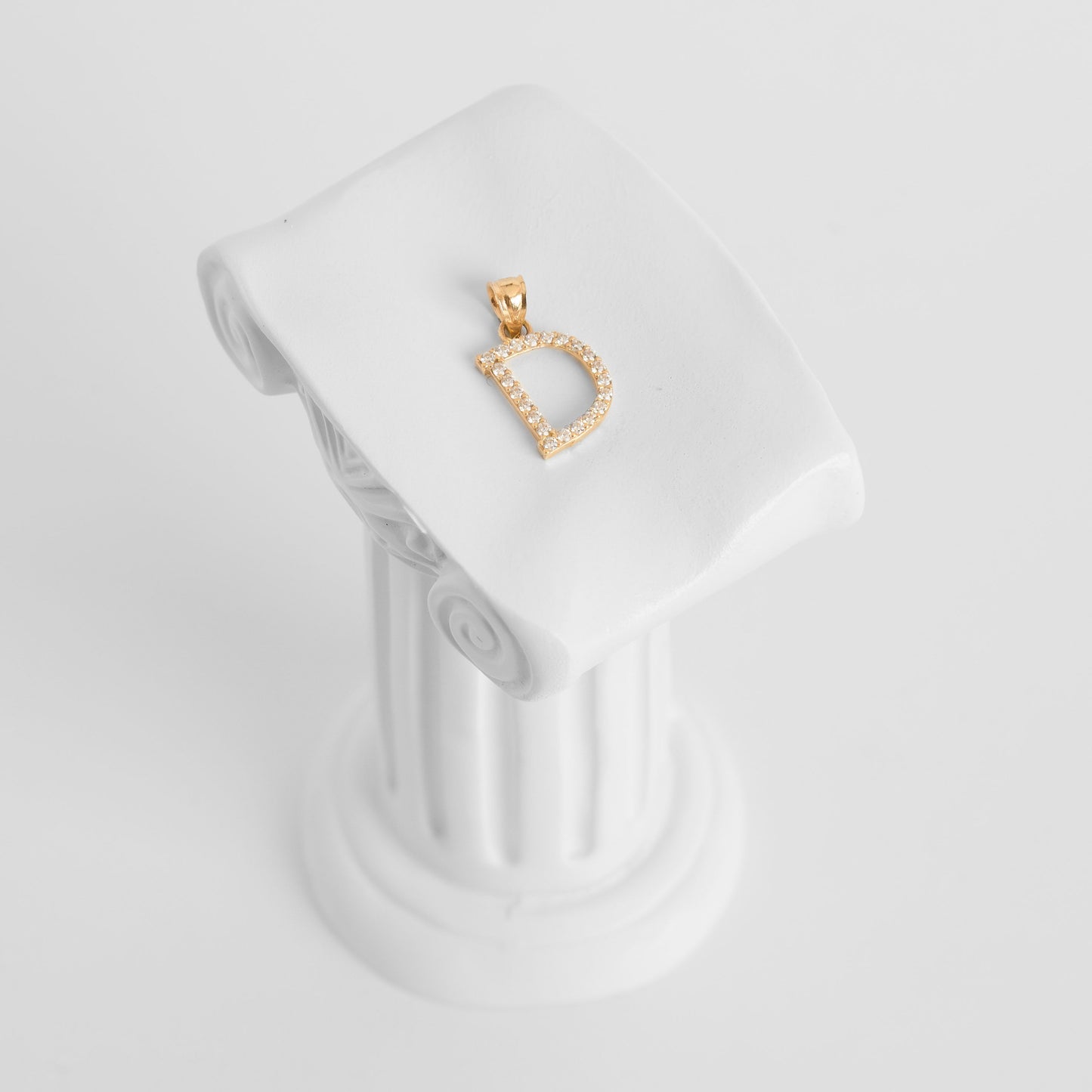 14k Gold Letters Charm