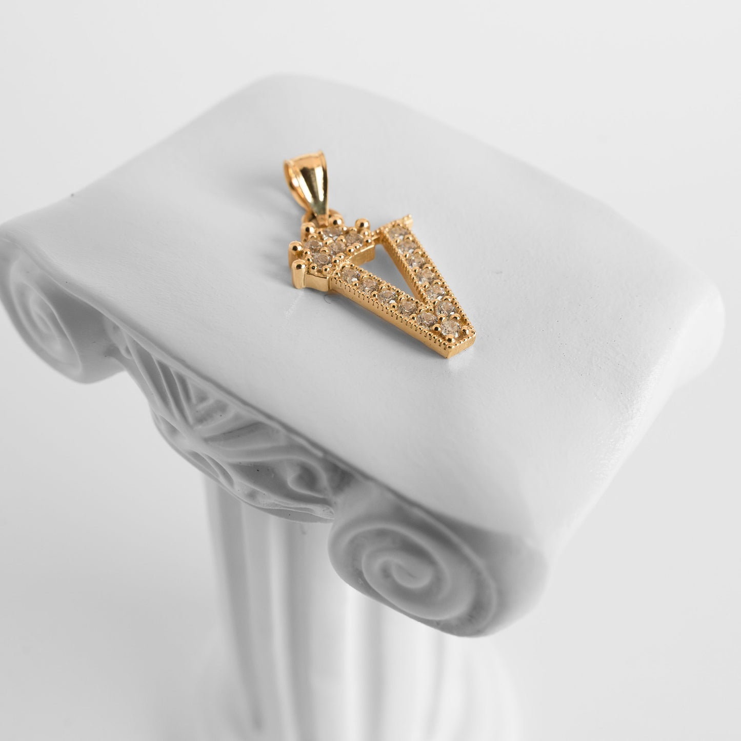 14k Gold Letters Charm