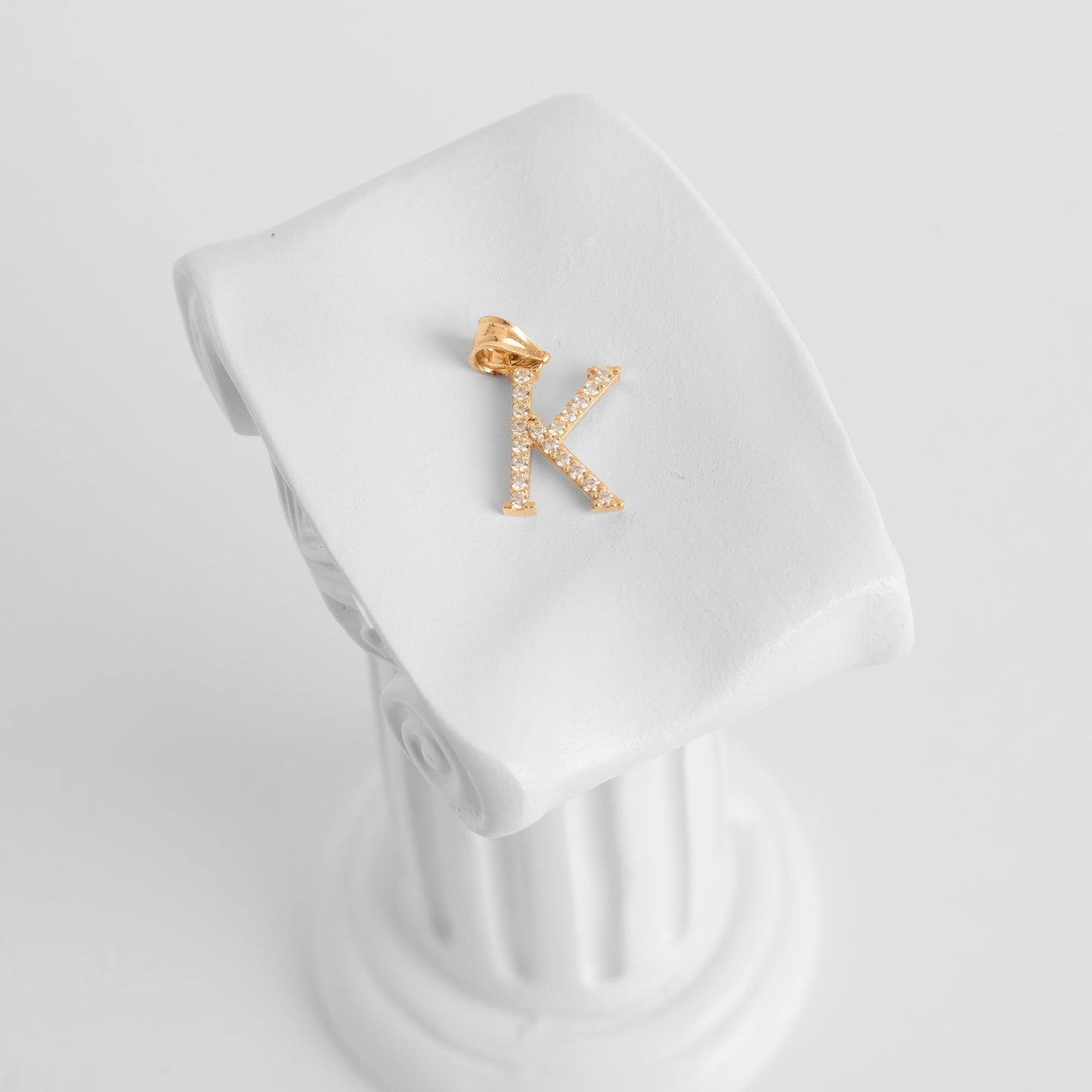 14k Gold Letters Charm
