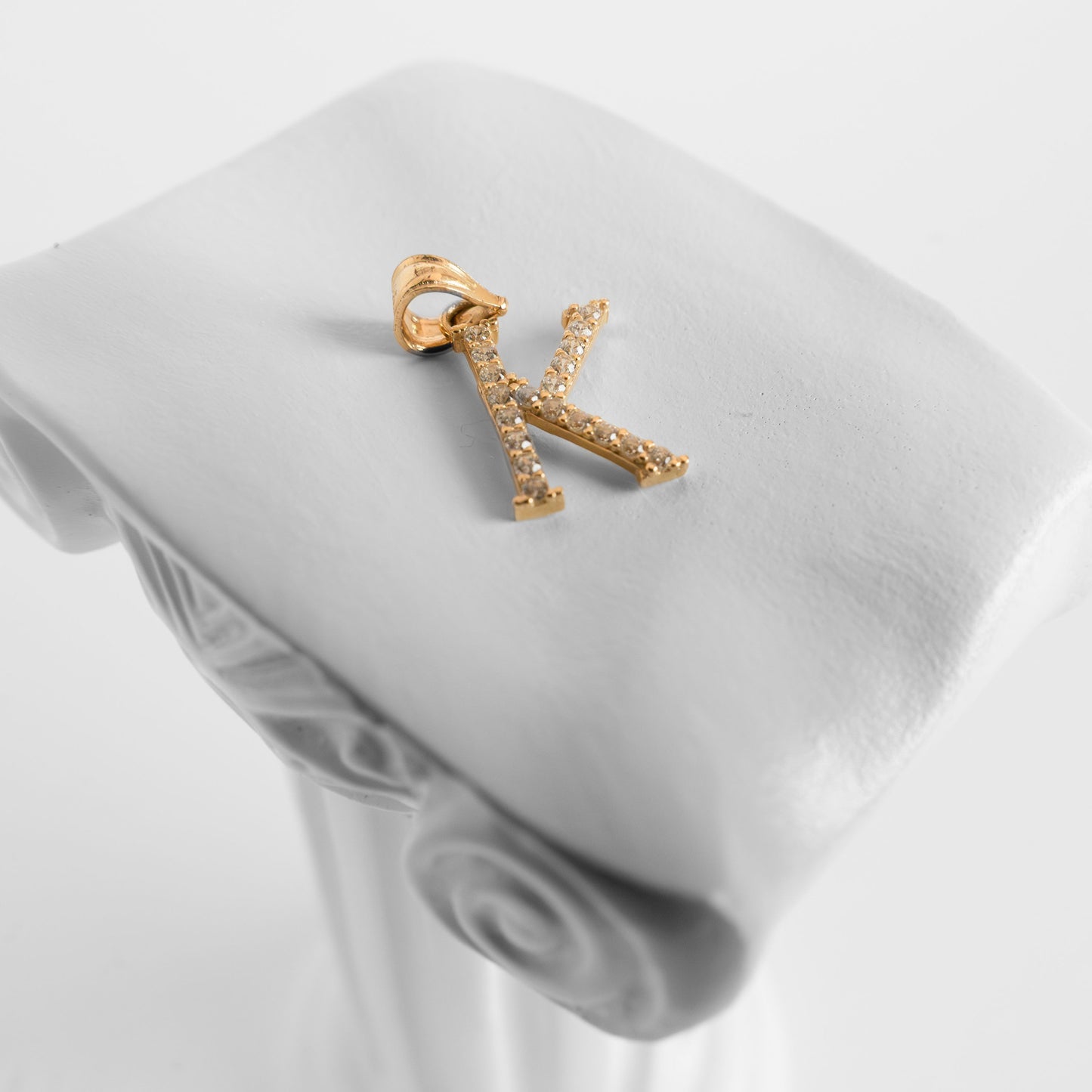 14k Gold Letters Charm