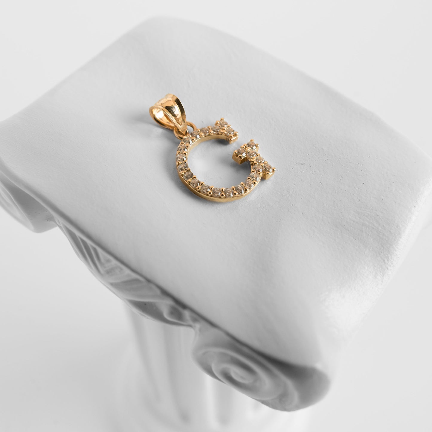14k Gold Letters Charm