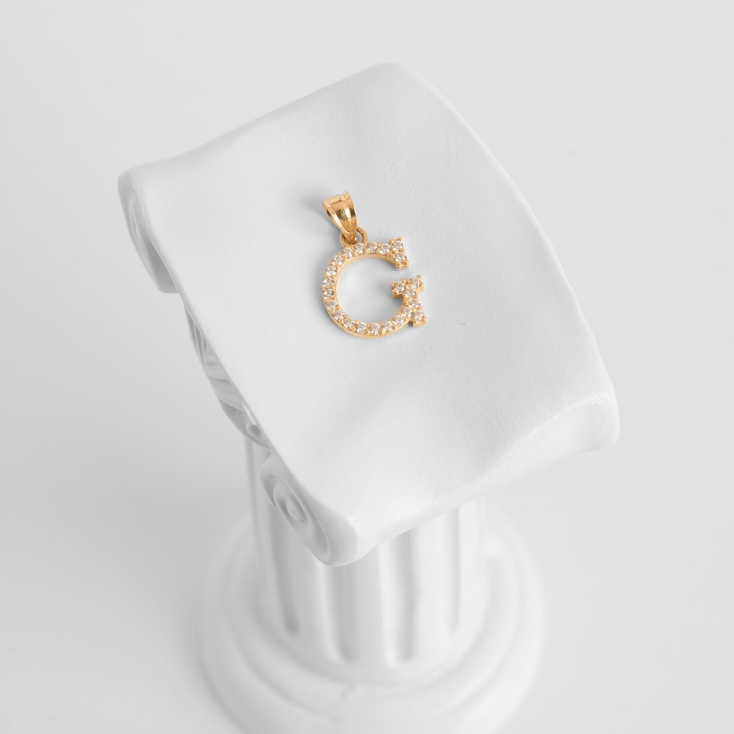14k Gold Letters Charm