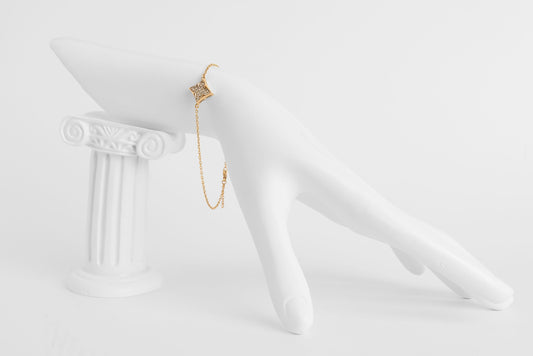 14k Gold Bracelets Star shape