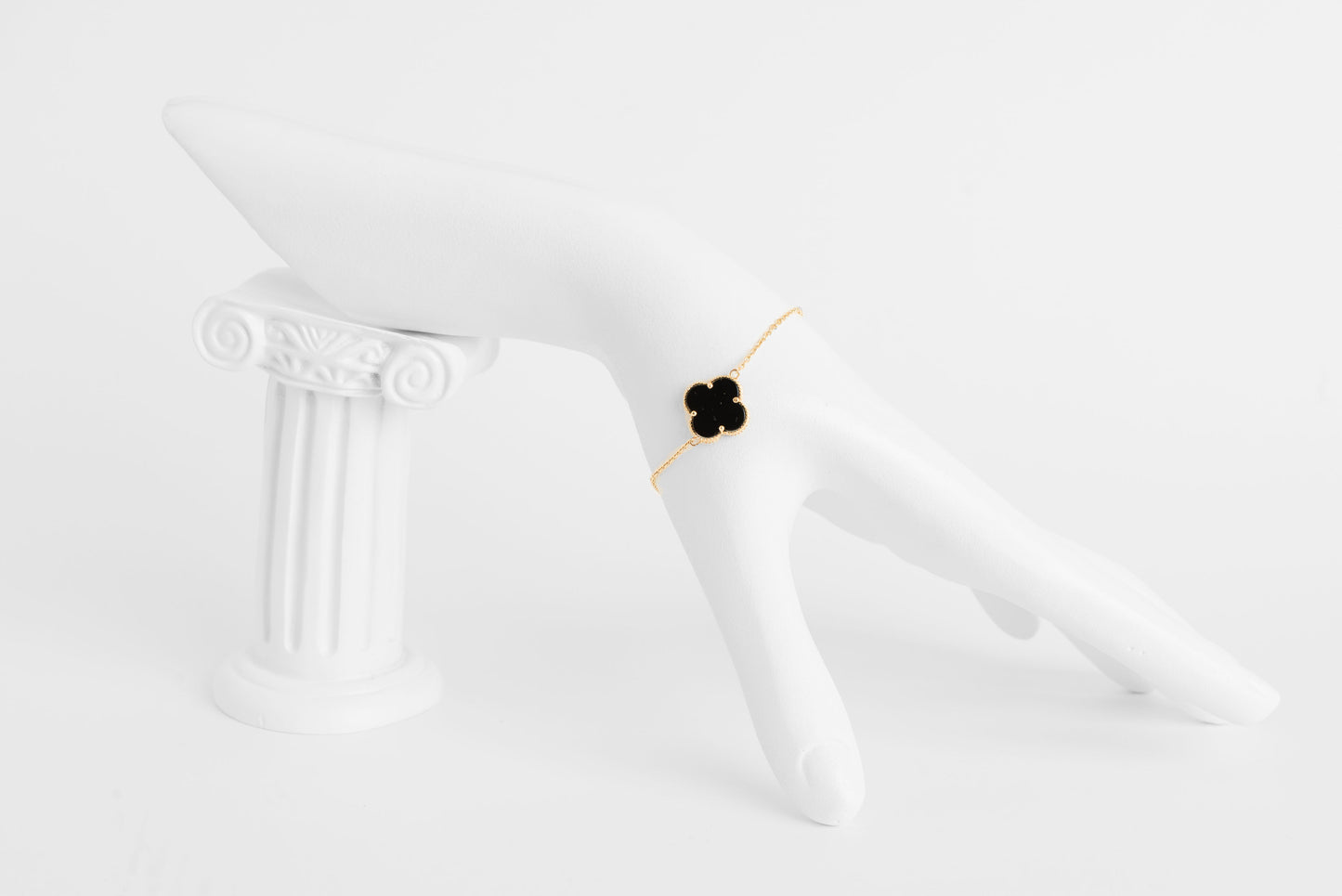 14k Gold Bracelet clover